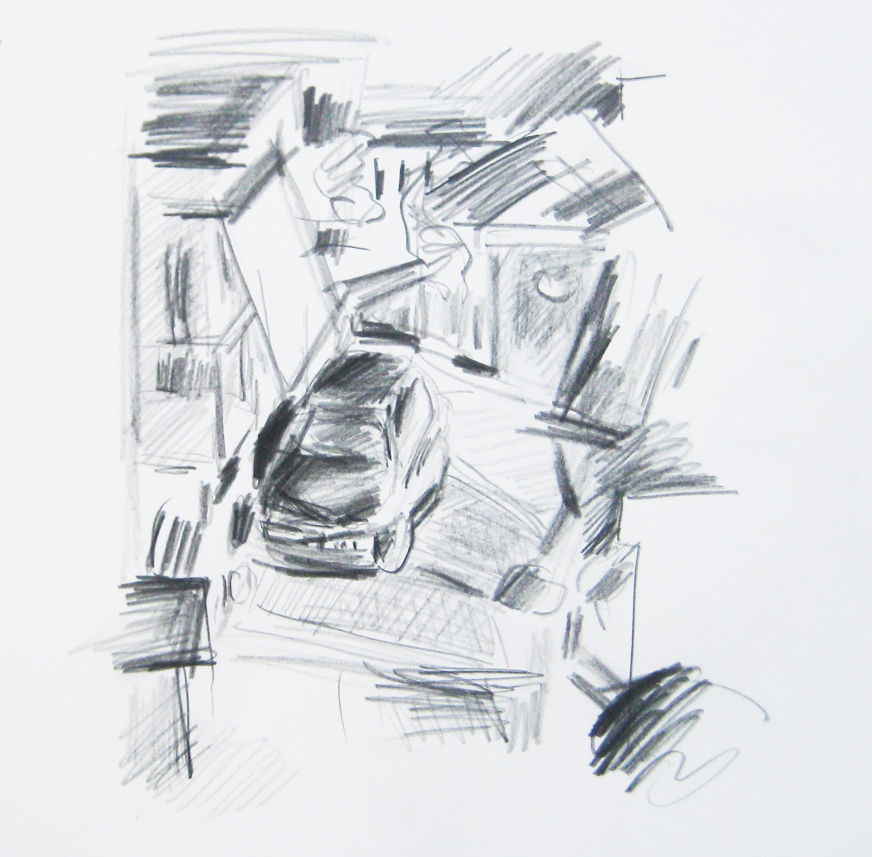 PeterPRastZeichnenvorOrtGriechenland2009