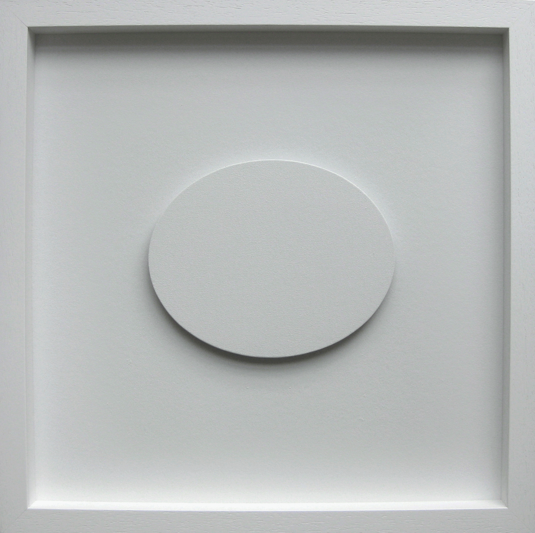 2 d Peter P. Rast AnnÑherung 1 Acryl auf Karton und hinter Glas